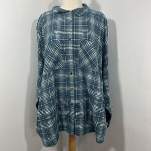 Dip Shirt Mens XL Plaid Flannel Western Preppy Rugged‎ Casual